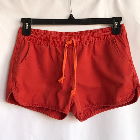 Nice Plus small orange drawstring shorts - Picture 1 of 5